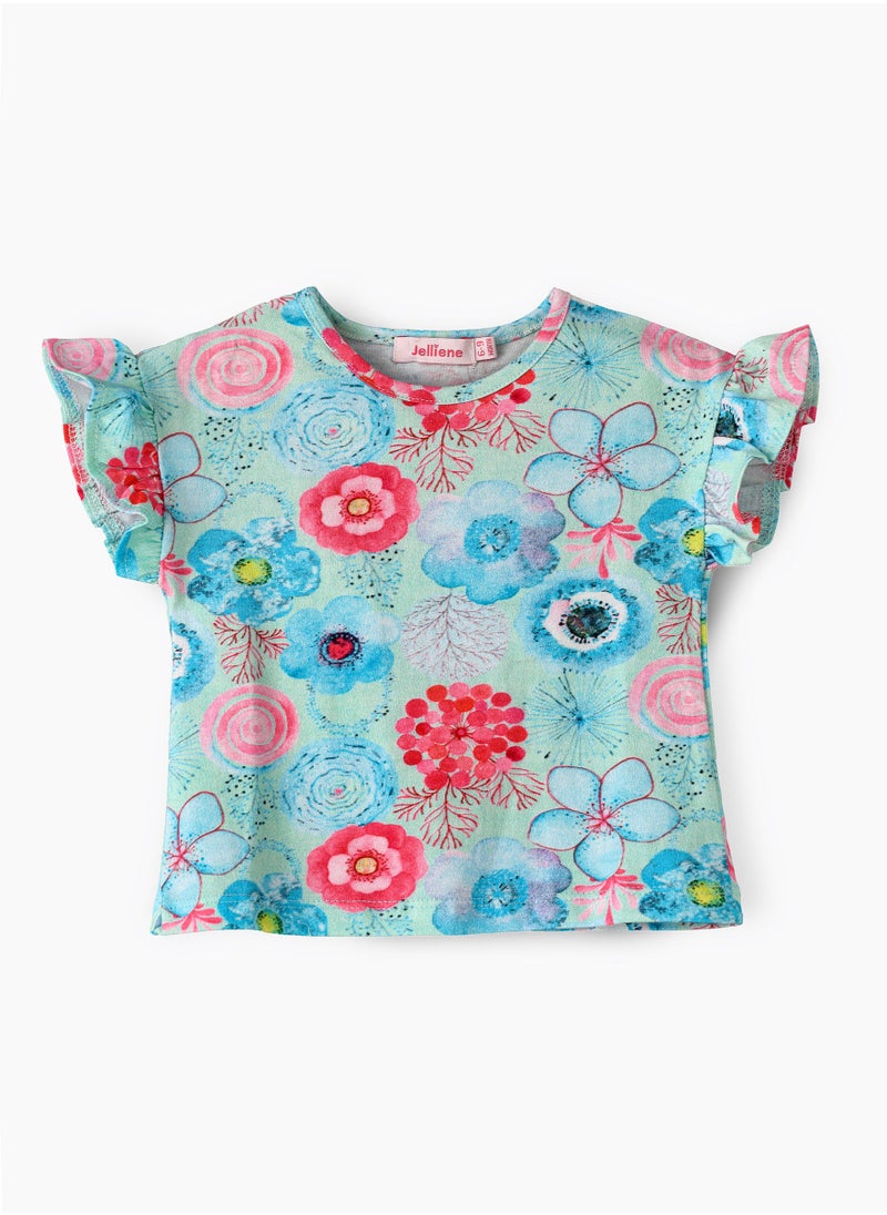Jelliene Aop knit top  - Image 1