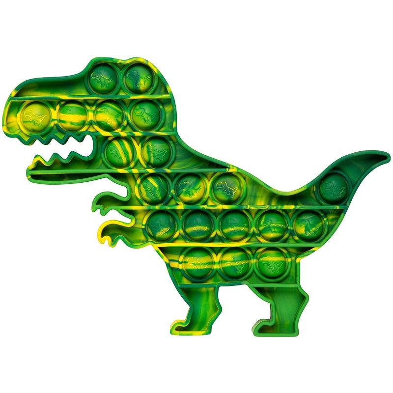 AIZIXIN Pop Bubble Fidget Sensory Toys Squeeze Sensory Toys Novelty Gifts for Boys and Girls Stress Relief and AntiAnxiety Tools for Kids and Adults DinosaurCamouflage - Image 2