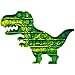 AIZIXIN Pop Bubble Fidget Sensory Toys Squeeze Sensory Toys Novelty Gifts for Boys and Girls Stress Relief and AntiAnxiety Tools for Kids and Adults DinosaurCamouflage - Image 3
