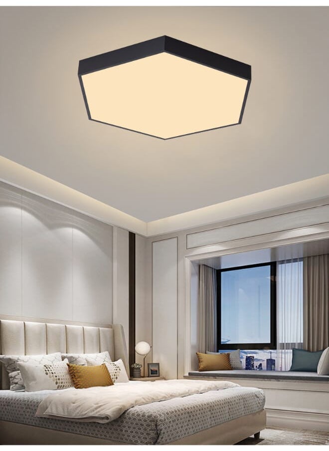 بيست باور مصباح سقف LED سداسي الشكل موديل 9677-600 – 34 واط، 60 سم، إضاءة بيضاء محايدة 4000K، قابل للتعليق أو التثبيت المباشر – لغرف المعيشة، النوم، أو المكتب  - Image 2
