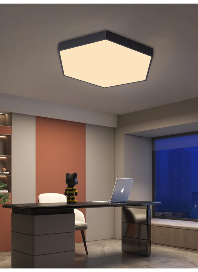 بيست باور مصباح سقف LED سداسي الشكل موديل 9677-600 – 34 واط، 60 سم، إضاءة بيضاء محايدة 4000K، قابل للتعليق أو التثبيت المباشر – لغرف المعيشة، النوم، أو المكتب  - Image 1