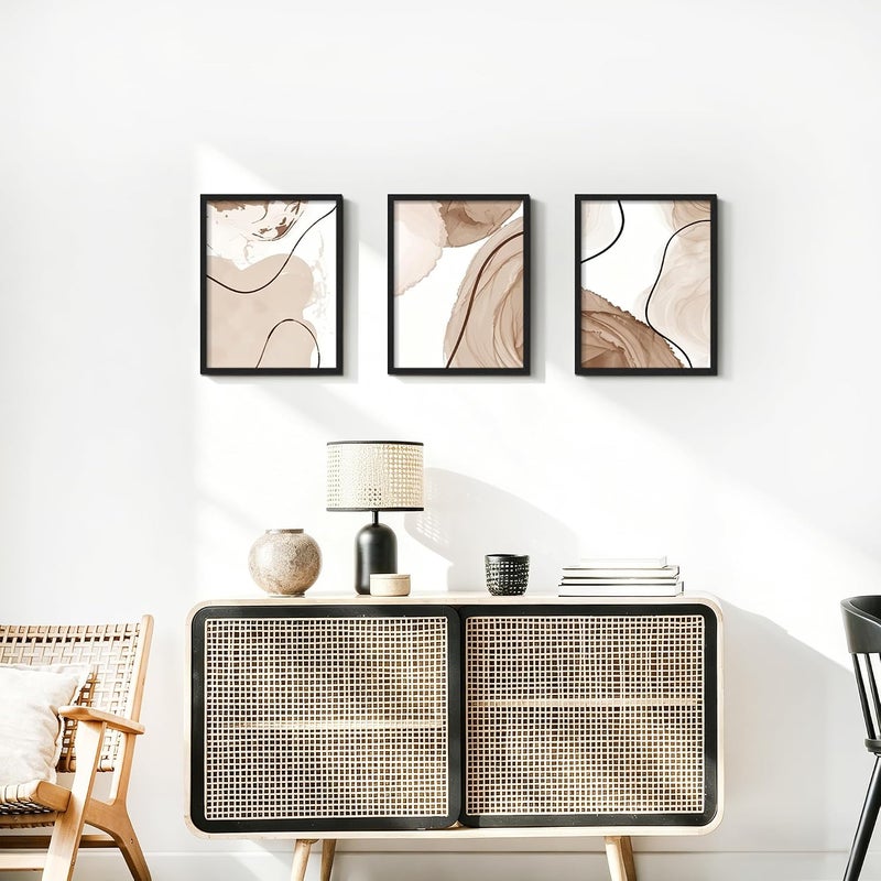 Picrit 8.5 by 11 Picture Frame Set of 12, Wall Gallery Photo Frames without Mat, Multi Photo Display for Home Decor, Black - Image 2