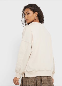 Ginger Oversize Crew Neck Sweatshirt  - Image 2