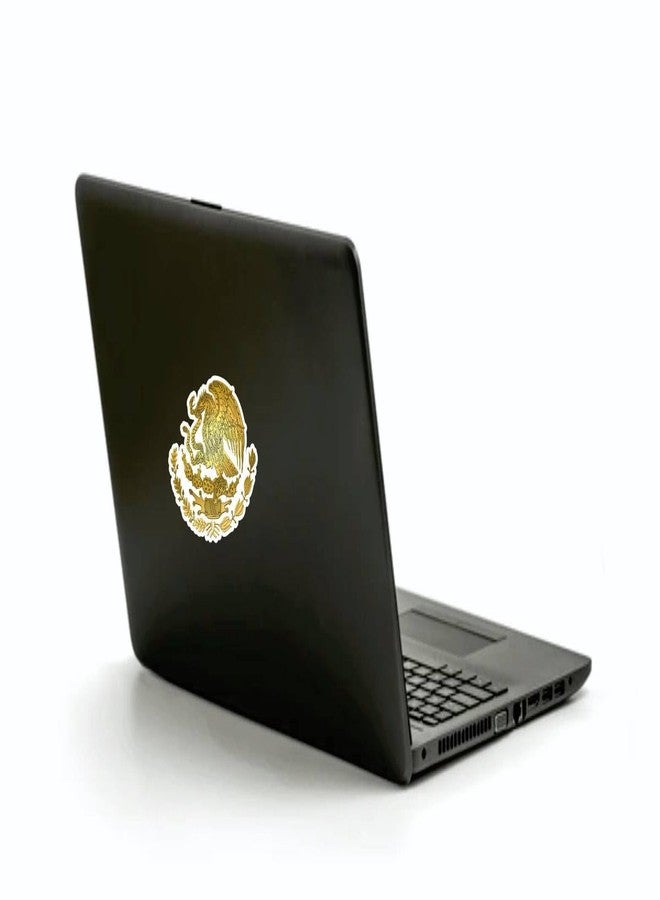 NTICKER 5 Pieces Set | 2" Calcomania Escudo Mexicano Aguila - Mexican Eagle Decal Shield Emblem Mexican Flag Decals - Image 4