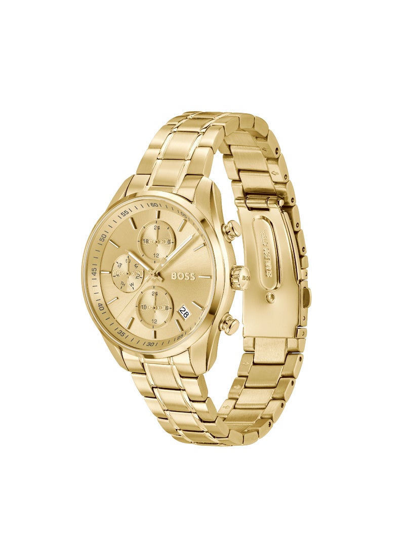 HUGO BOSS HUGO BOSS WATCH ROUND CHRONOGRAPH WOMEN'S GOLD CASE WATCH - 1502768  - Image 1