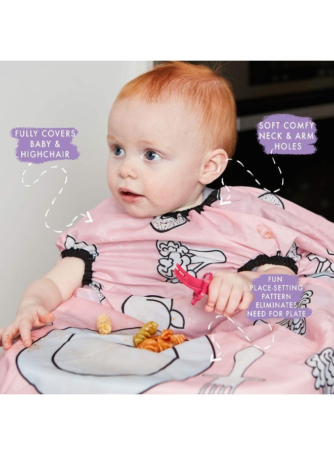 grabease Grabease Allover Waterproof Bib for Self-Feeding Babies and Toddlers 6-24 Mos.  - Image 3