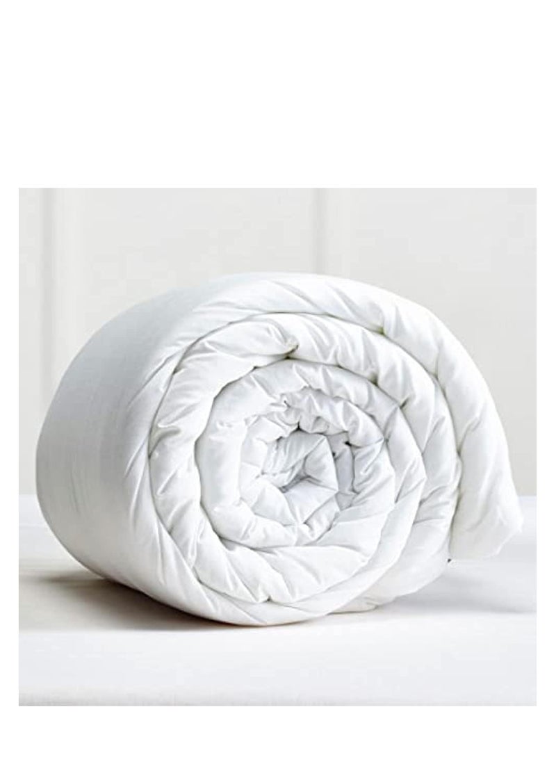 Generic White Color Only Duvet Comforters Quilt (160 x 210cm) Single size  - Image 2