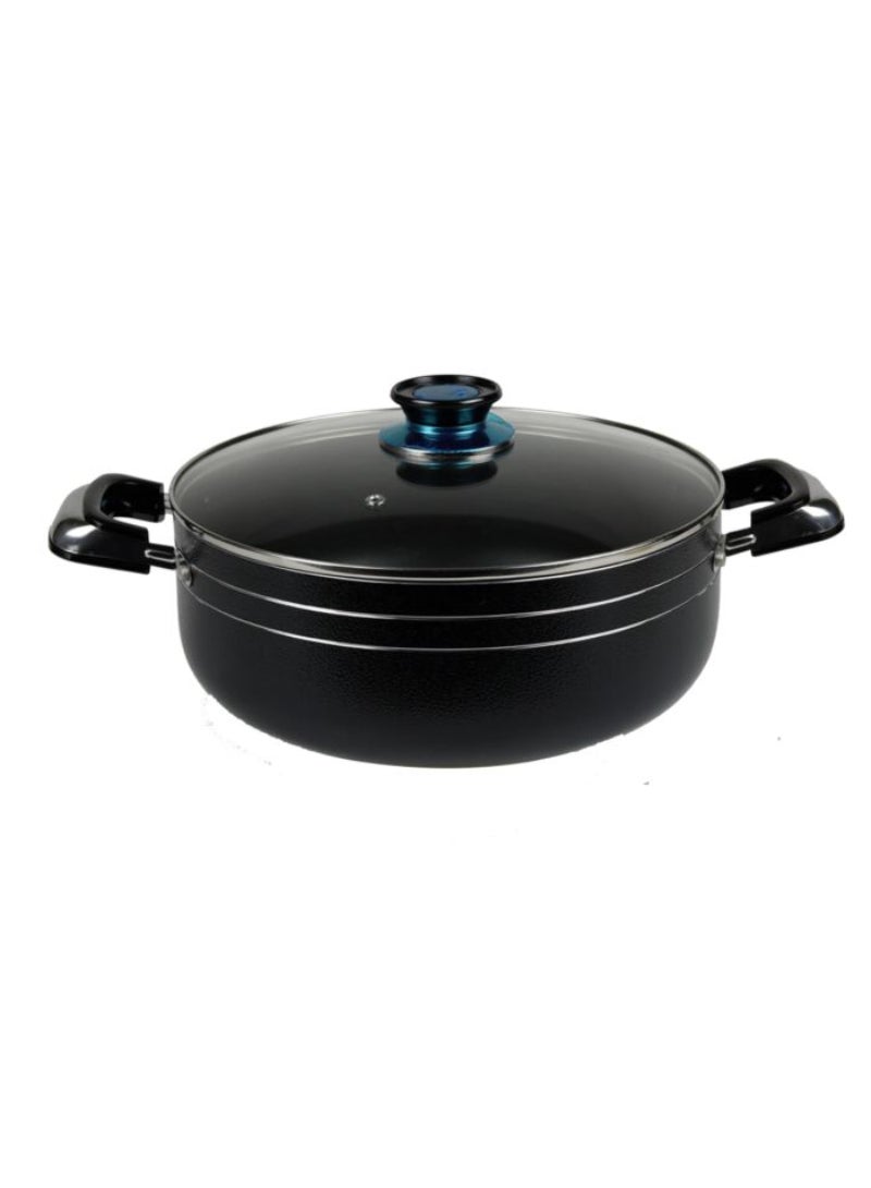 KAWASHI Kawashi'S Super Quality Non-Stick Dutch Oven With Glass-Lid 36Cm 