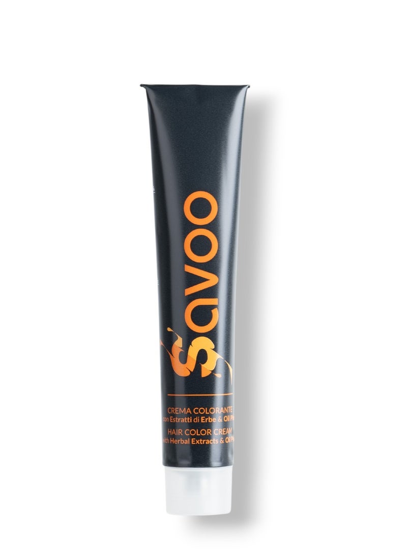 SAVOO Hair Color Cream #10 Platinum Blond – Permanent Hair Dye with Oil Plex & Botanical Extracts | 100ml | Extra Light Blond with Cool Neutral Tones | 100% Grey Coverage - Image 3