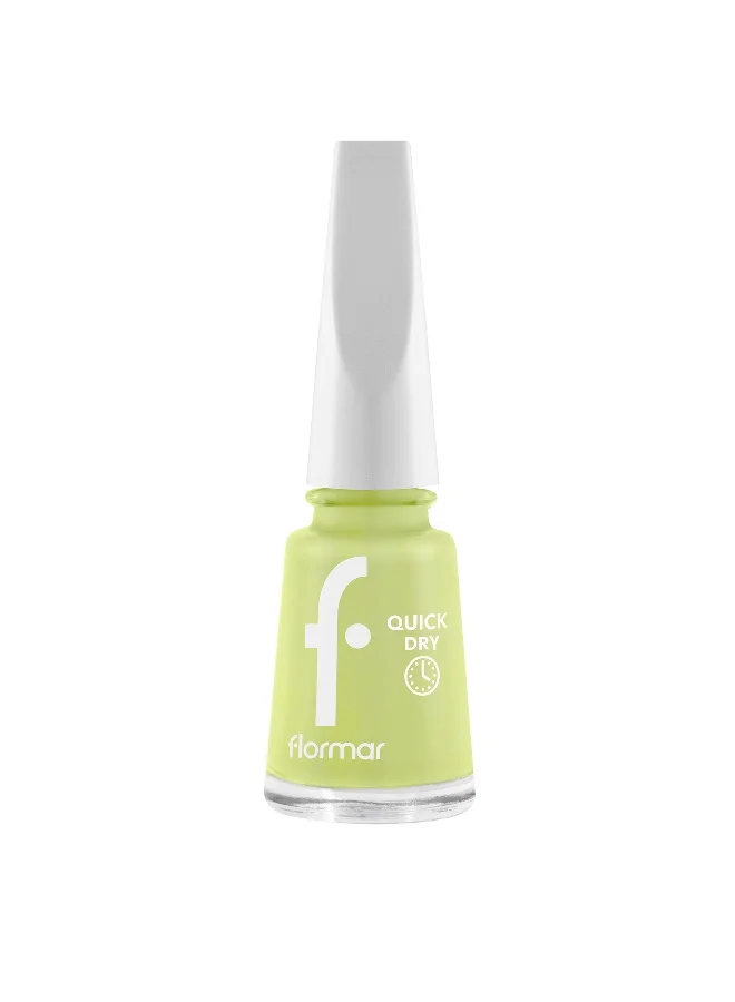 فلورمار Quick Dry Nail Enamel - 43 Green First
