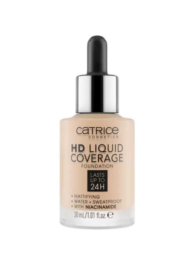 كاتريس فاونديشن سائل من كاتريس بتغطية عالية حتي 24 ساعة - 010 لايت بيج - Image 2