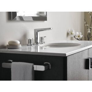 MOEN Moen YB5086CH Via Towel Ring  Chrome  - Image 3