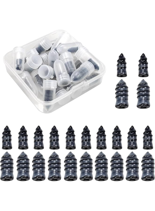 24Pcs Car Puncture Repair Nail Self-Service Tire Repair Fast Repair Tool Tubeless Tire Repair Rubber Nails Kit Car Tire Puncture Emergency Repair Kit Puncture Repair Nail For Bike Motorcycle Car - Image 1