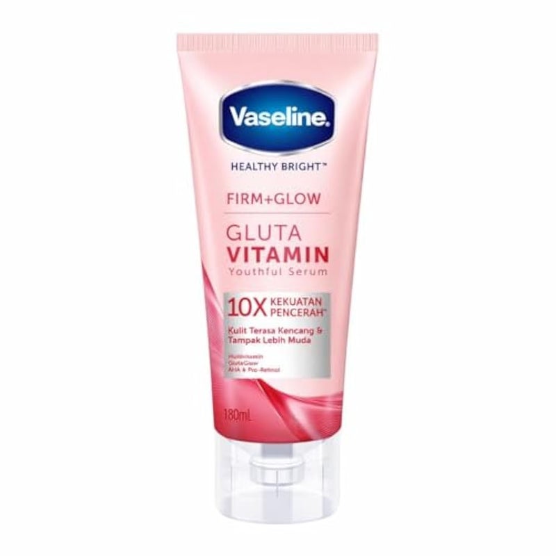 Vaseline Firm + Glow Gluta Vitamin Youthful Serum 180ml - Image 1
