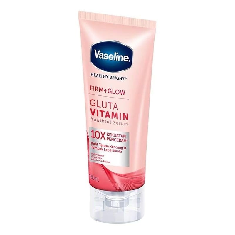 Vaseline Firm + Glow Gluta Vitamin Youthful Serum 180ml - Image 2