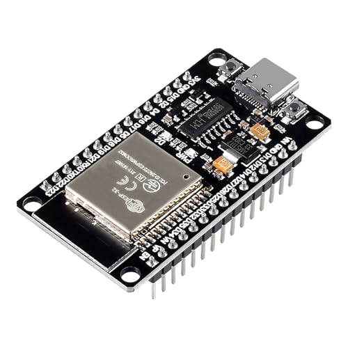DORHEA 3PCS ESP32 Type C Development Board ESP32S Type-C USB WiFi + Bluetooth ESP-WROOM-32 CH340C 2.4GHz Dual Core WiFi NodeMCU Processor Microcontroller ESP32-DevKitC-32 - Image 3