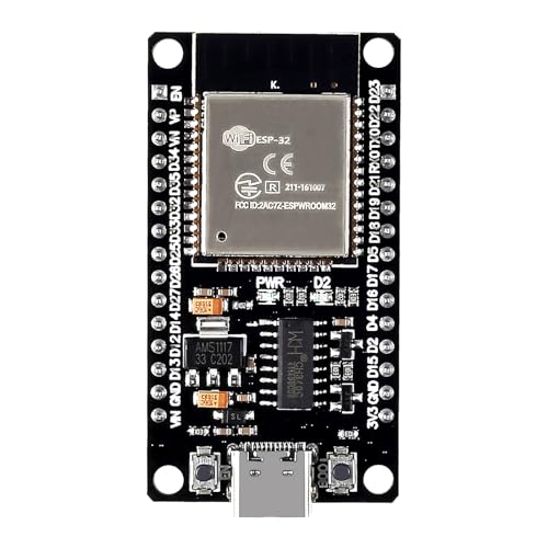 DORHEA 3PCS ESP32 Type C Development Board ESP32S Type-C USB WiFi + Bluetooth ESP-WROOM-32 CH340C 2.4GHz Dual Core WiFi NodeMCU Processor Microcontroller ESP32-DevKitC-32 - Image 2