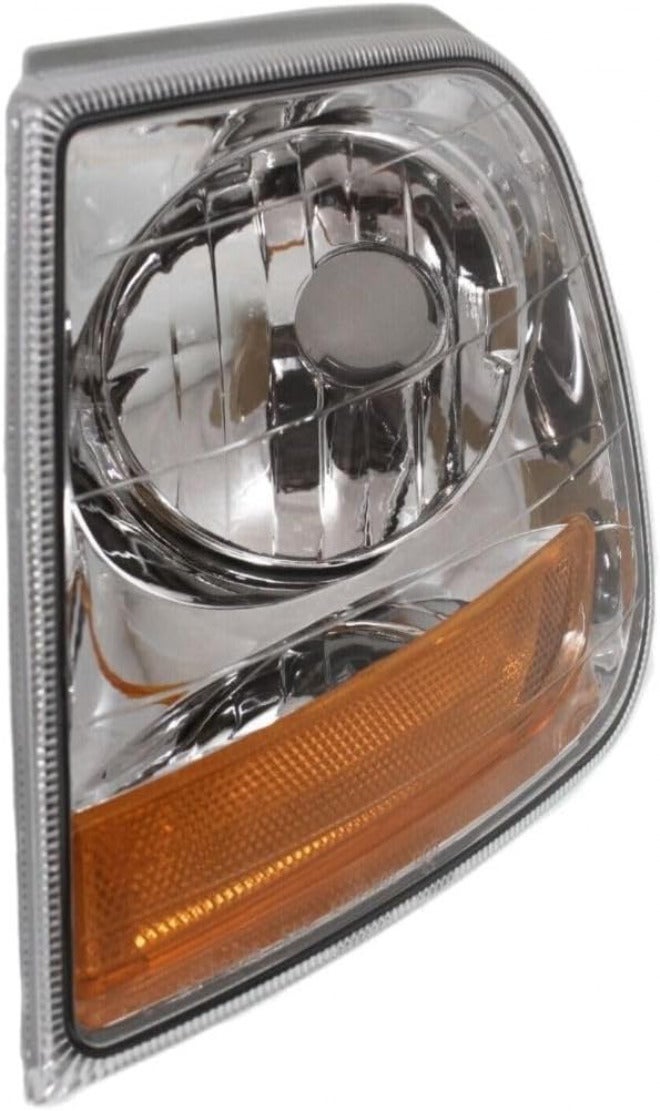 Corner Light for Ford for F150 1997-2003 & Heritage 2004 for F250 1997-1999 Driver Side Incandescent Clear&Amber Lens - Image 1