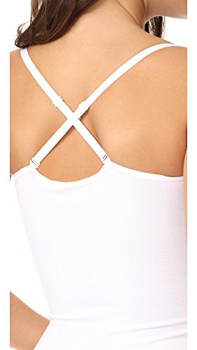 Yummie Womens Seamlessly Shaped Short Camisole, White, Small-Medium US - Image 4