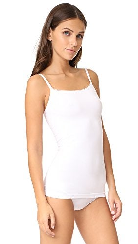 Yummie Womens Seamlessly Shaped Short Camisole, White, Small-Medium US - Image 3