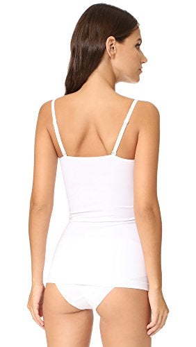 Yummie Womens Seamlessly Shaped Short Camisole, White, Small-Medium US - Image 2