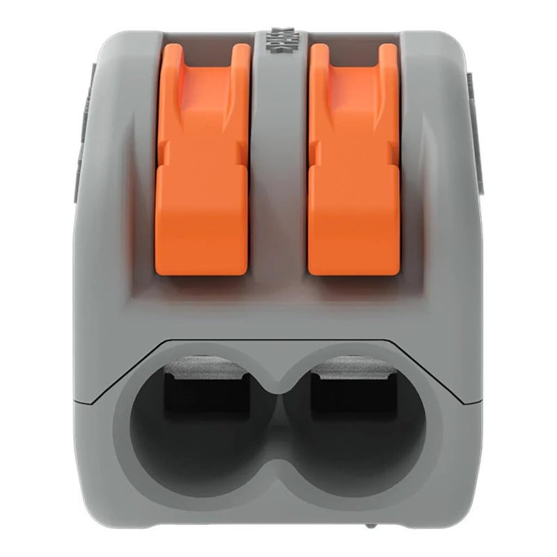 Wago 222-412 LEVER-NUTS 2 Conductor Compact Connectors 100 PK - Image 3