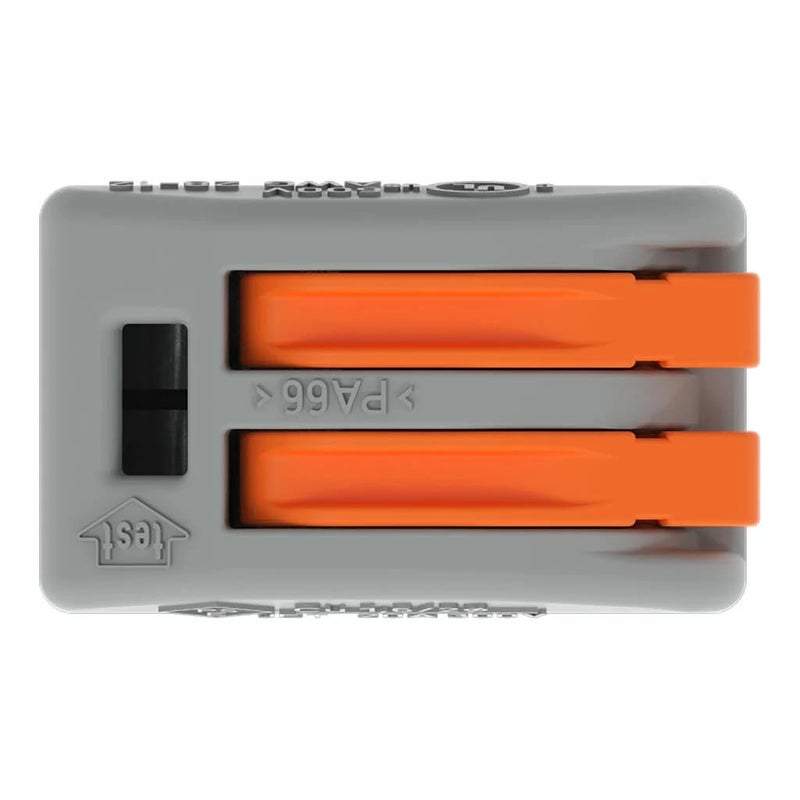 Wago 222-412 LEVER-NUTS 2 Conductor Compact Connectors 100 PK - Image 4