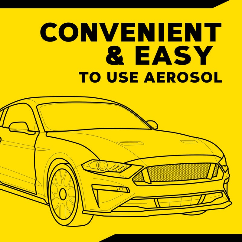 Meguiar's طلاء الإطارات ميغوايرز G190315 النهائي اللامع، يمنح لمسة نهائية تخلق مظهرًا رطبًا يدوم طويلًا لمظهر أسود كلاسيكي، سهل الاستخدام، بدون متاعب، بدون فوضى، حماية قصوى، علبة بخاخ سعة 15 أونصة - Image 4