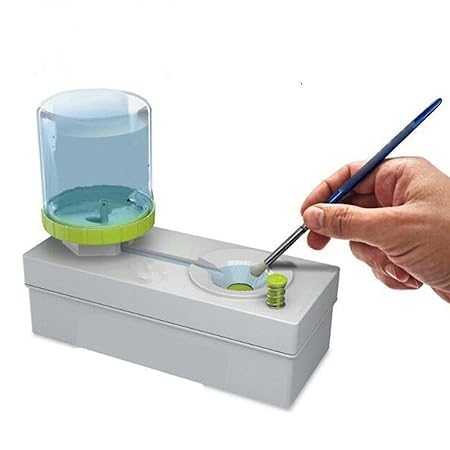 VEDHAK Water Color Brush Cleaner Easy Rinser with Drain Water Recycling Paintbrush Scrubber for Acrylic, Watercolor, Oil and Water-Based Paint Brushes Cleaning Tool. - Image 1