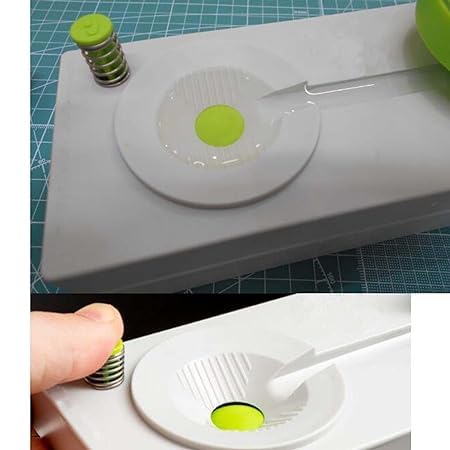 VEDHAK Water Color Brush Cleaner Easy Rinser with Drain Water Recycling Paintbrush Scrubber for Acrylic, Watercolor, Oil and Water-Based Paint Brushes Cleaning Tool. - Image 2
