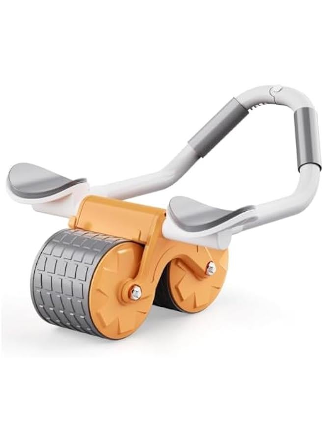 هوكور اي بين عجلة دوارة لتمارين البطن والارتداد الاوتوماتيكي، مع دعم للكوع ومؤقت، معدات تمارين عضلات البطن الاساسية مع سجادة، للرجال والنساء - Image 1