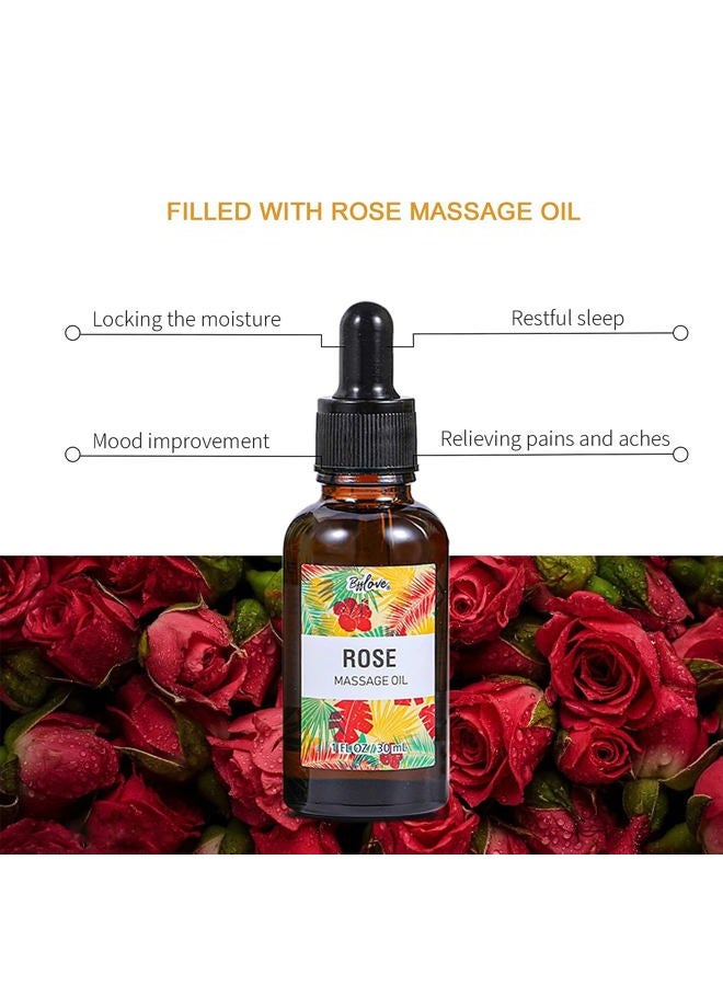 Generic Spa Gifts for Women, Gift Set, Self Care Kit, Birthday Gifts, 5pc Rose Bath Sets Include Massage Oil, Bath Bomb, Salt Scrub, Soap, Hand Cream, Christmas Gifts for Mom  - Image 5