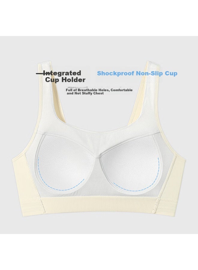 Long time companion Jiusuiban Sports Bra For Girls Aged 15-18, Developmental Period Anti-shock Vest, Student Training Running Outer Wear, Teenage Bra - Image 5