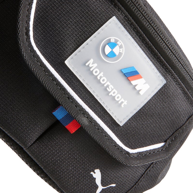 PUMA BMW M Motorsport Unisex Black Waist Bag - Image 5