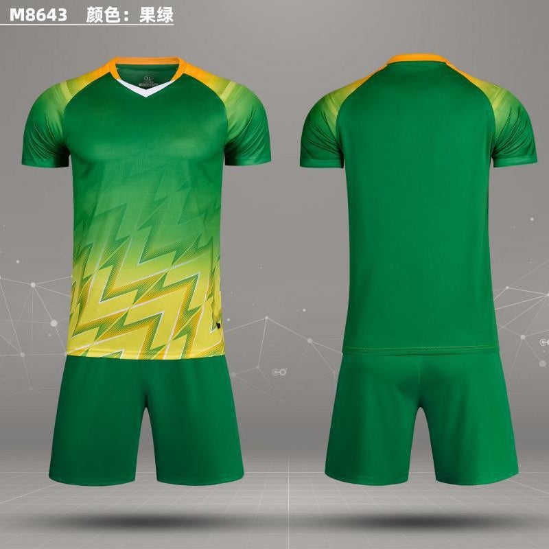 Football Uniform Set Men''s Training Uniform Sports Short-Sleeved Jersey Competition Jersey M86432026 World Cup Training Uniform - Image 4