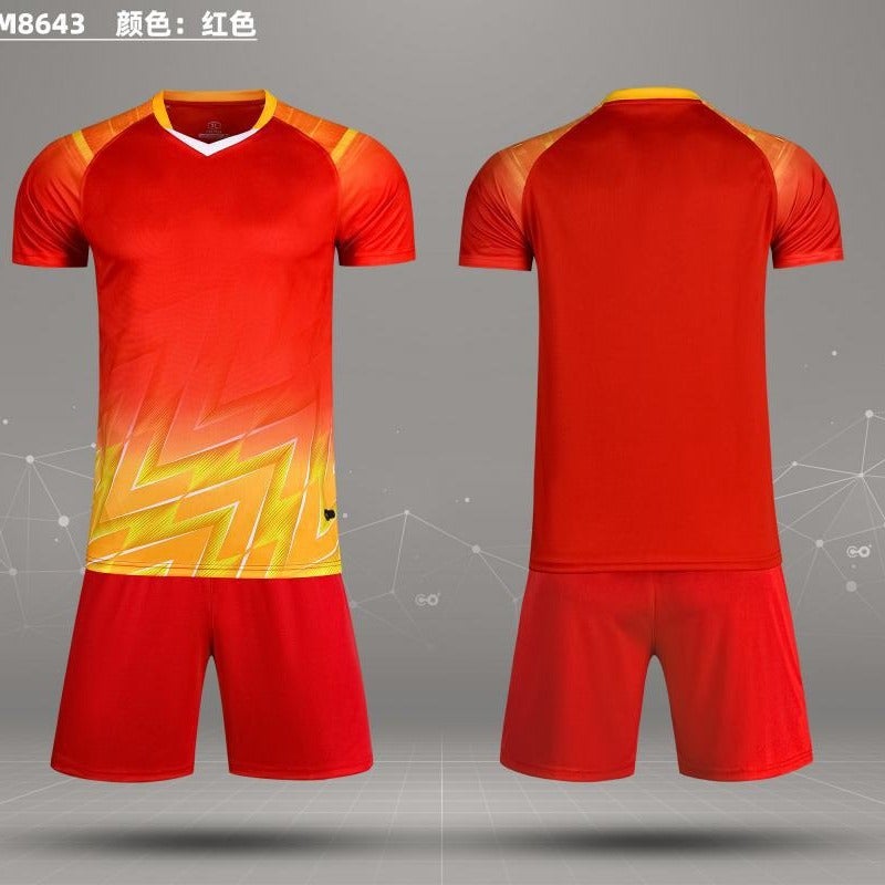 Football Uniform Set Men''s Training Uniform Sports Short-Sleeved Jersey Competition Jersey M86432026 World Cup Training Uniform - Image 5