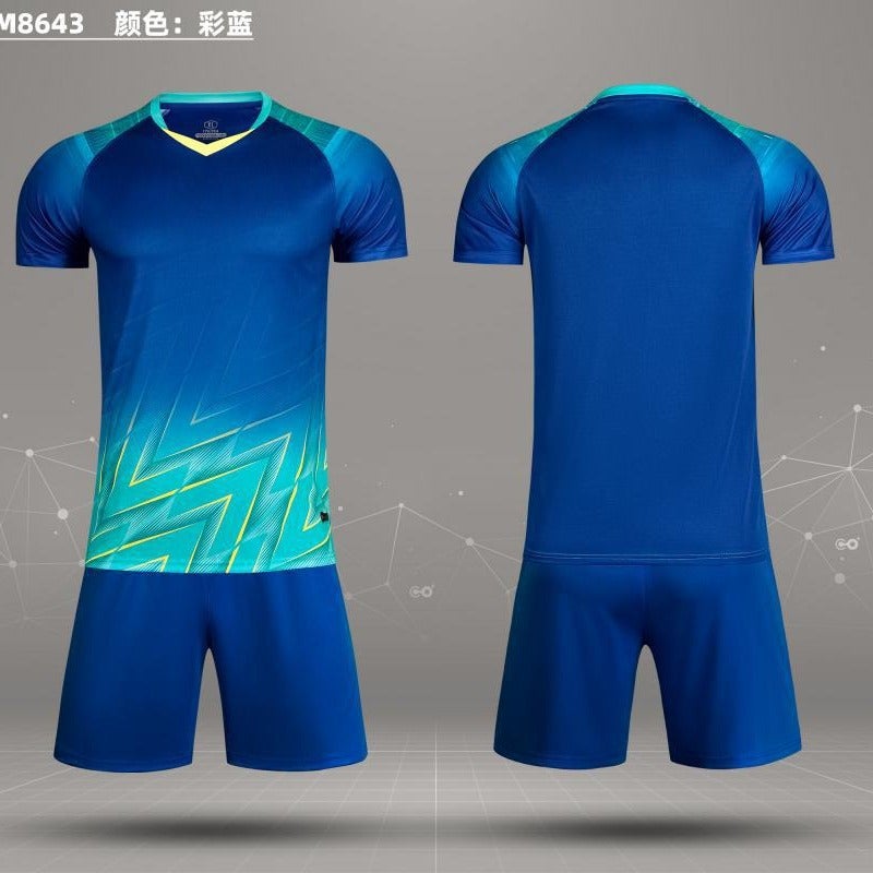 Football Uniform Set Men''s Training Uniform Sports Short-Sleeved Jersey Competition Jersey M86432026 World Cup Training Uniform - Image 3