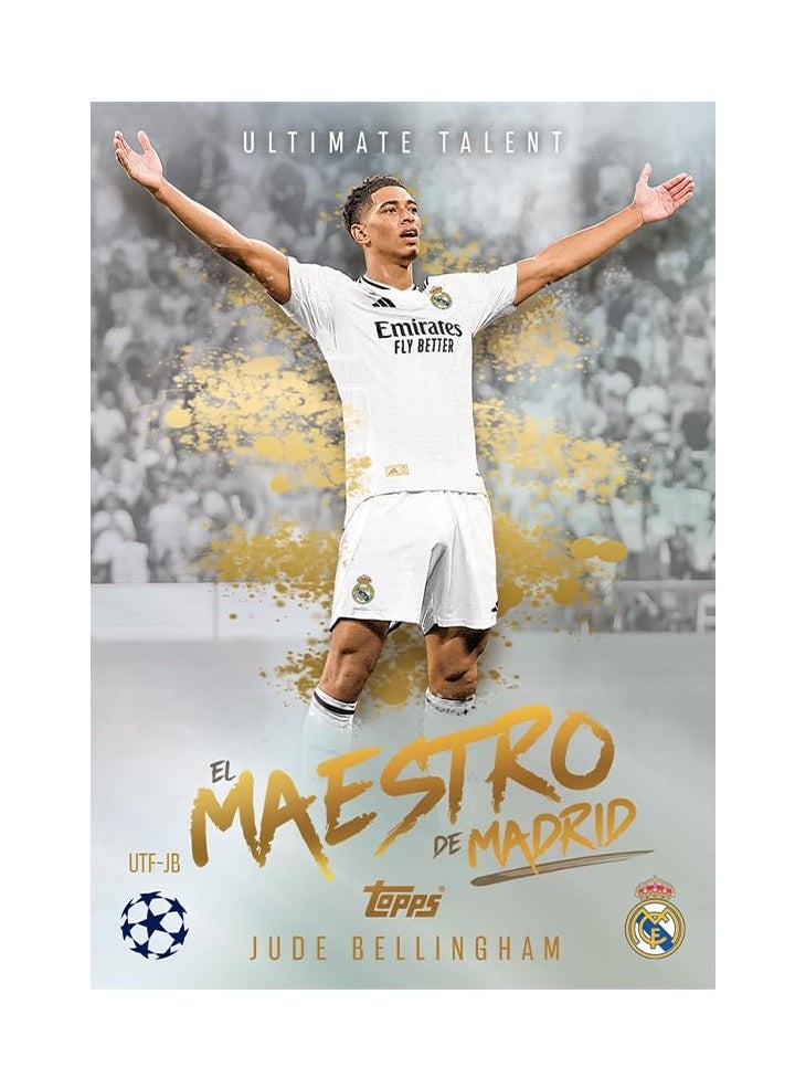 Topps - Topps UEFA champions league Match Attax 24/25 Trading and Collectible Card Game (Multipack of 12) - Image 1