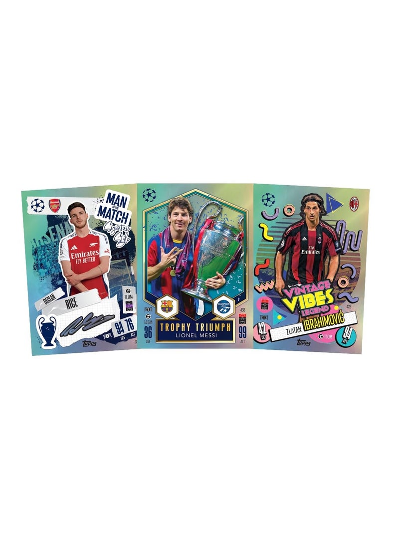 Topps - Topps UEFA champions league Match Attax 24/25 Trading and Collectible Card Game (Multipack of 12) - Image 1