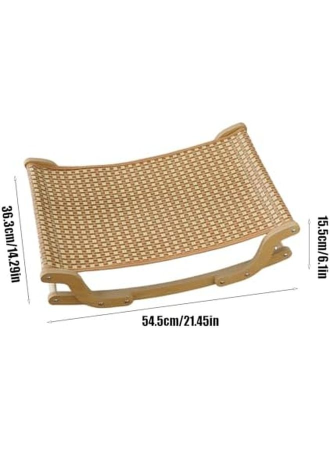 Cat Cooling Lounger Rocking Sofa With Breathable Mesh Design Indoor Outdoor Pet Bed Color A - Image 3