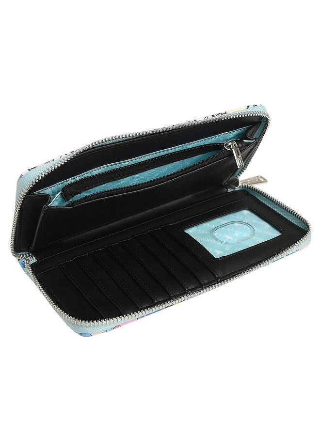 Loungefly Disney Princess And Villains Wallet Zip Around Clutch Faux Leather - Image 5