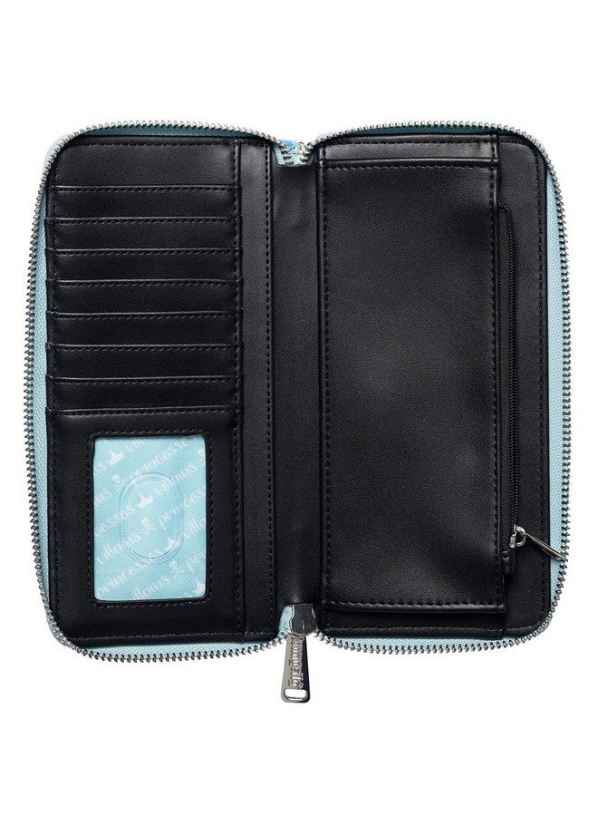 Loungefly Disney Princess And Villains Wallet Zip Around Clutch Faux Leather - Image 4