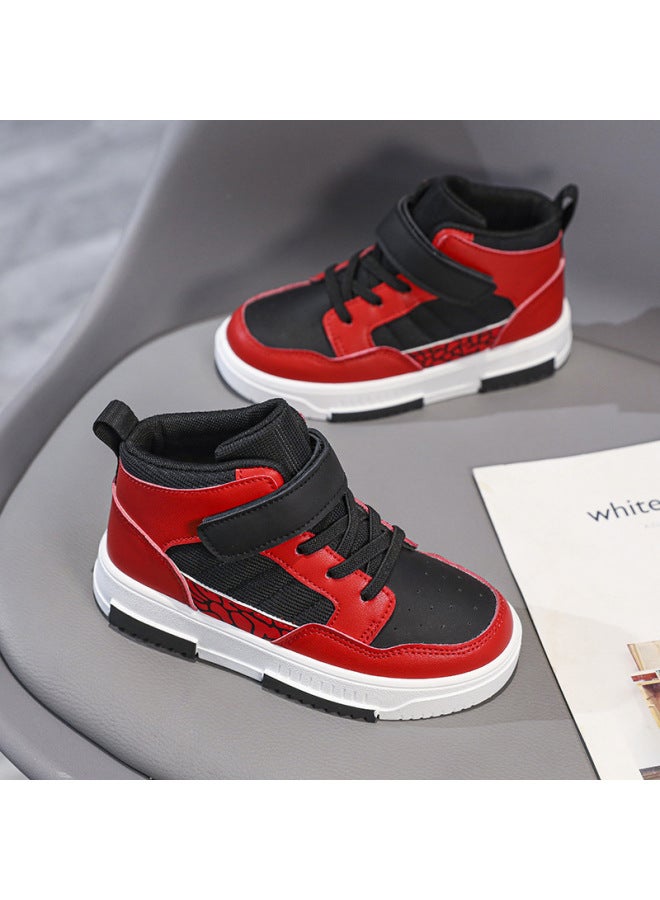 Children's Sneakers, Casual High-top Lightweight Soft-soled Spring Shoes For Older Kids,  Boys' Shoes, New Student Models