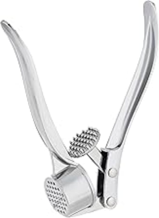 Stainless Steel Garlic Masher - Silver 