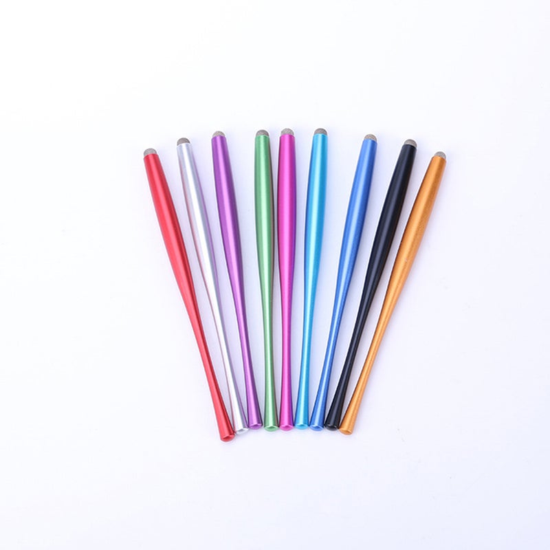 4 pcs Metal Capacitive Stylus Replacable Fiber Cloth Tip Pen Handwriting Capacitive Pens for Phone Tablet (Mixed Colors) - Image 4