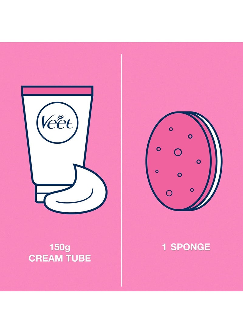 Veet - Silk and fresh In Shower Hair Removal Cream Body and Legs - Image 1