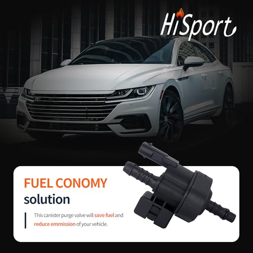 Hisport Vapor Canister Purge Valve 06H906517AE Compatible with Audi A3 Quattro Q3 S3 TT TTS Quattro Arteon Atlas Beetle Golf Alltrack Golf GTI Jetta Passat 20112020 Replaces CP990 2M1576 - Image 3