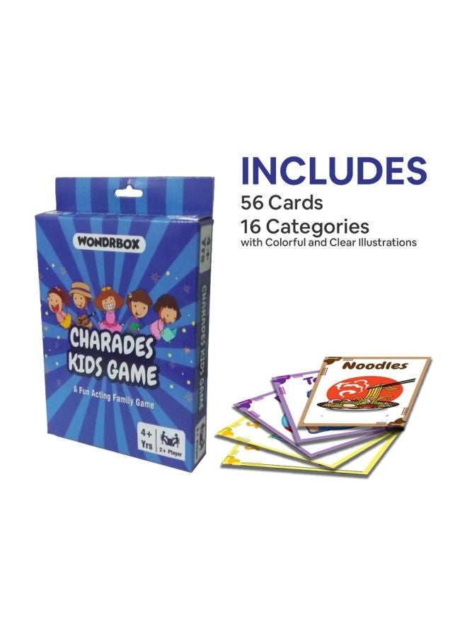 WONDRBOX Charades Card Game Set - Image 3