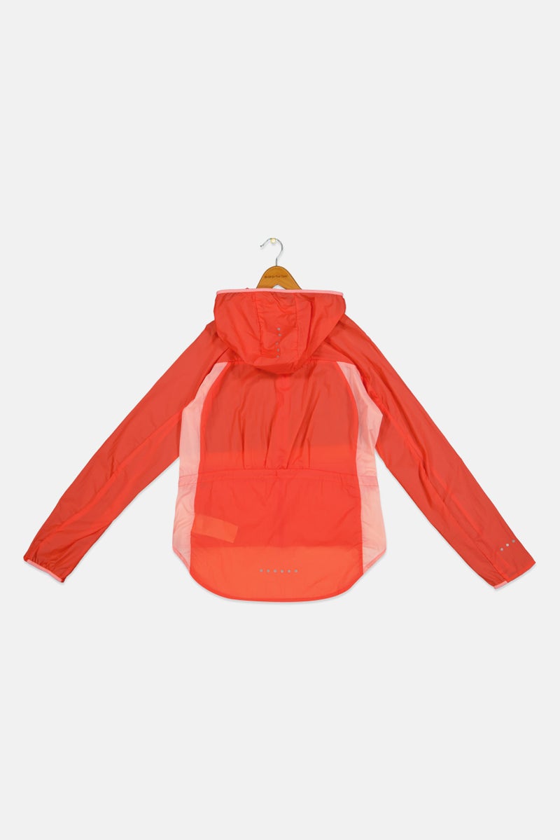 Nike جاكيت رياضي للفتيات من ماركة فيت بشعار، أحمر - Image 3