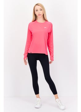 Brooks Women Sportswear Fit Brand Logo Training Top, Pink  - Image 3